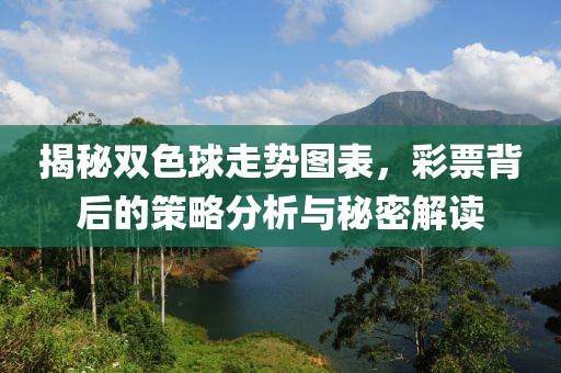 揭秘双色球走势图表，彩票背后的策略分析与秘密解读